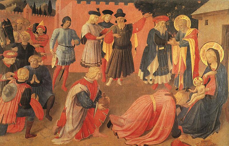 Fra Angelico Adoration of the Magi oil painting picture